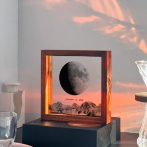 Customize the moon on your birth day（Photo Frame）